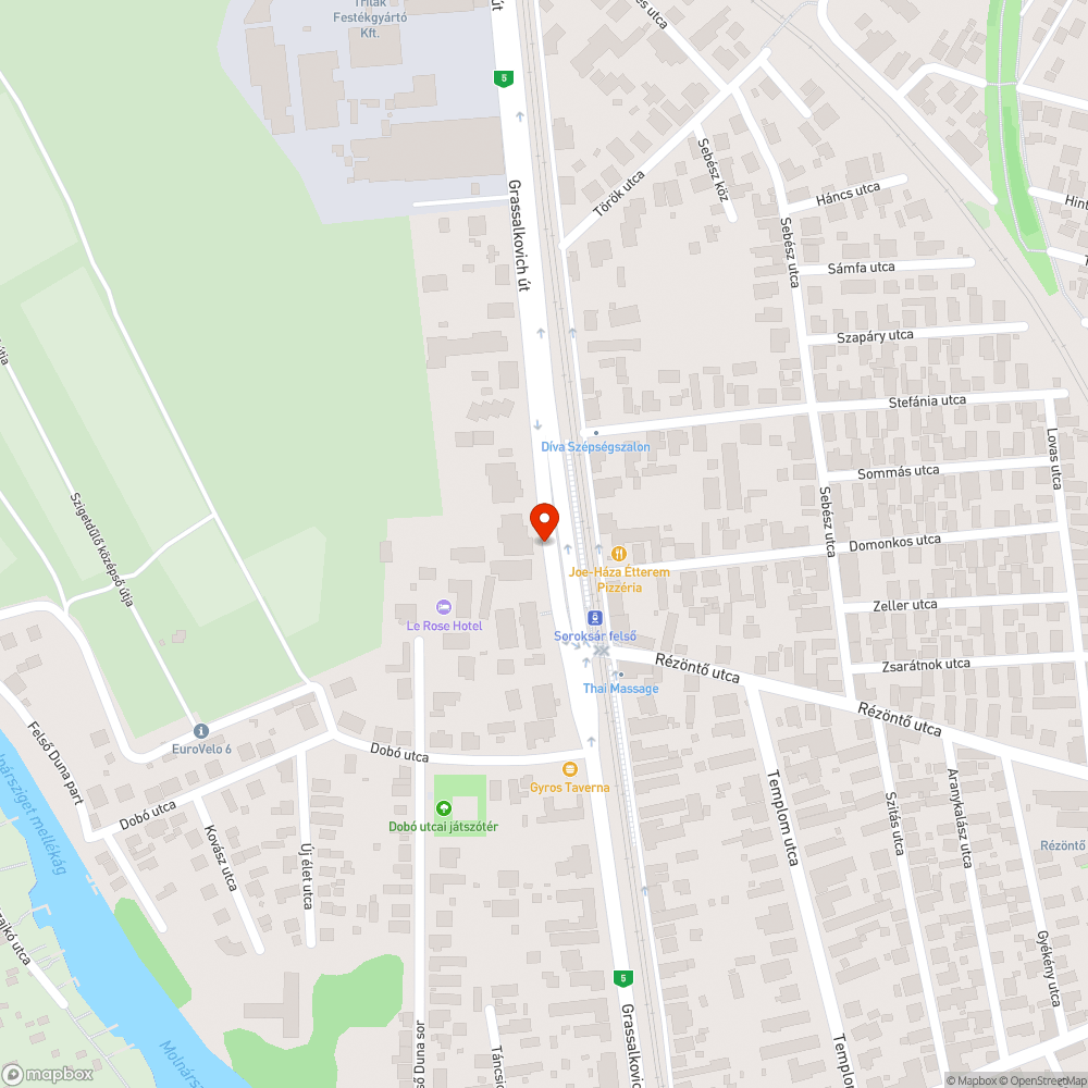 Kopott pad bejelentés helye