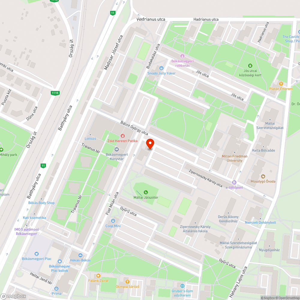 Illegális szemét bejelentés helye