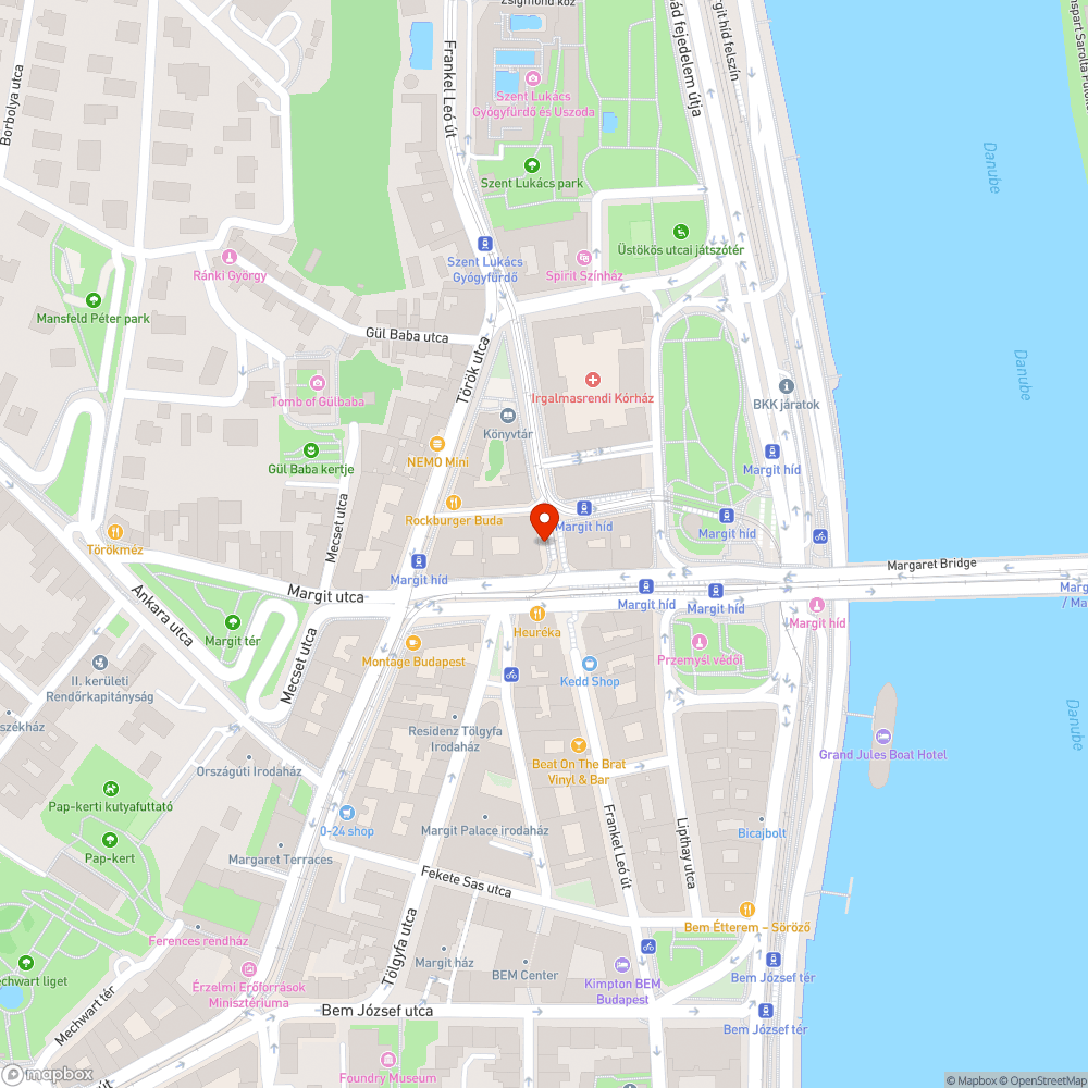 Oszlop tele graffitival bejelentés helye