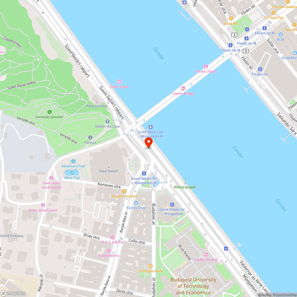 Felújítás után otthagyott terelőelem maradéka bejelentés helye