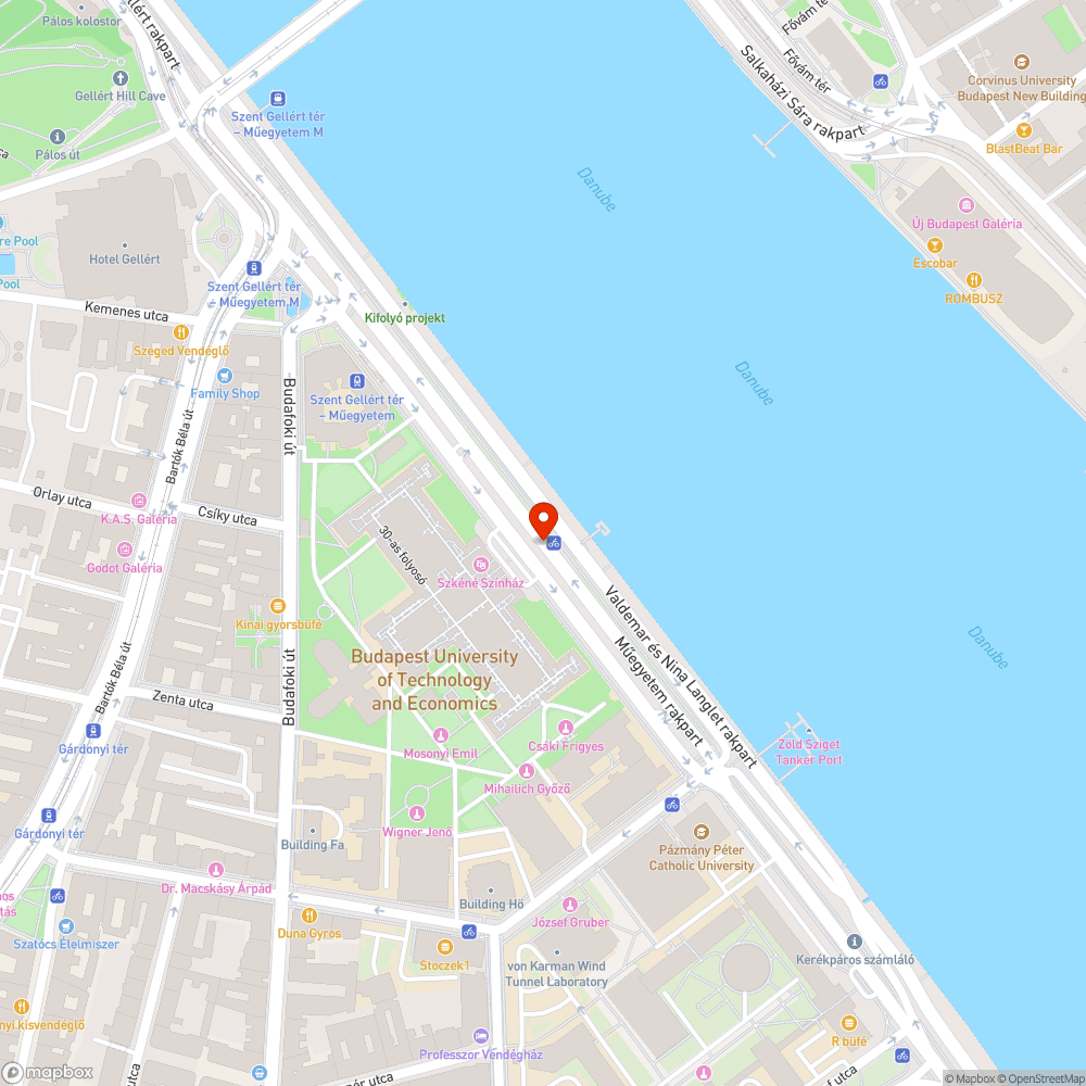 Korláton otthagyott biciklilakat bejelentés helye