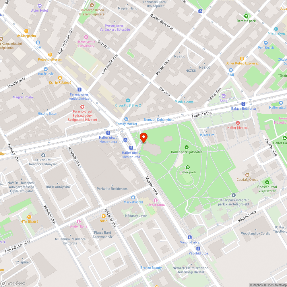 Eldőlt korlátok bejelentés helye