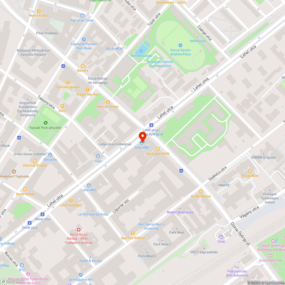 Fedlapok kiállnak a járdából bejelentés helye