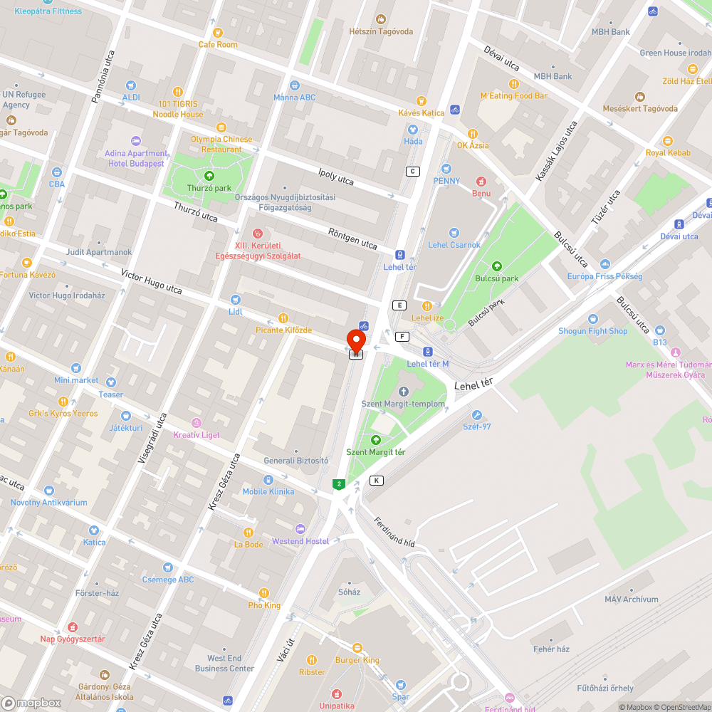 Üresen álló romos bódé bejelentés helye