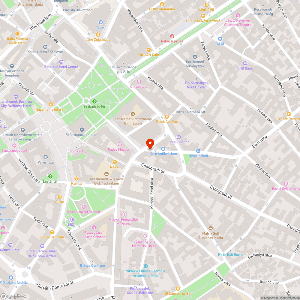 Nem működik a közvilágítás a Vörösmarty utcán bejelentés helye