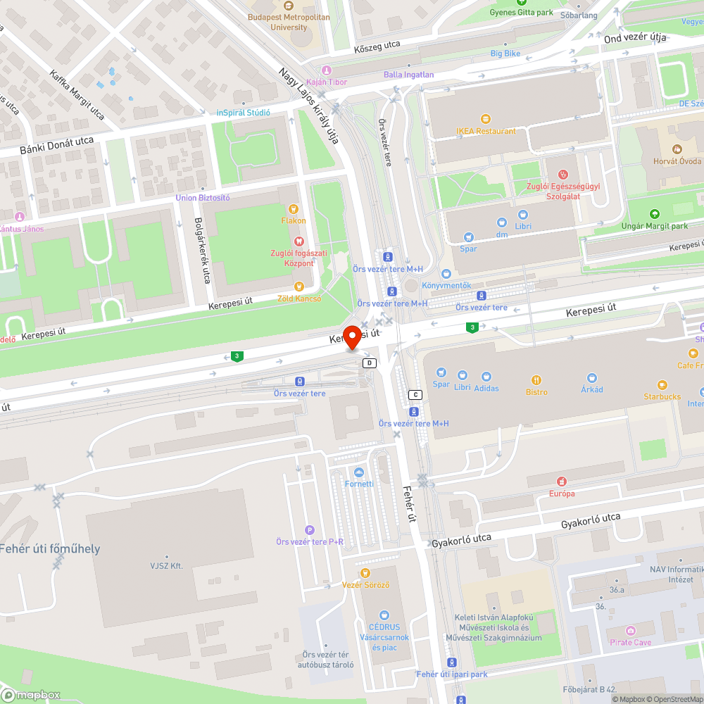 Otthagyott kőtörmelékek. bejelentés helye