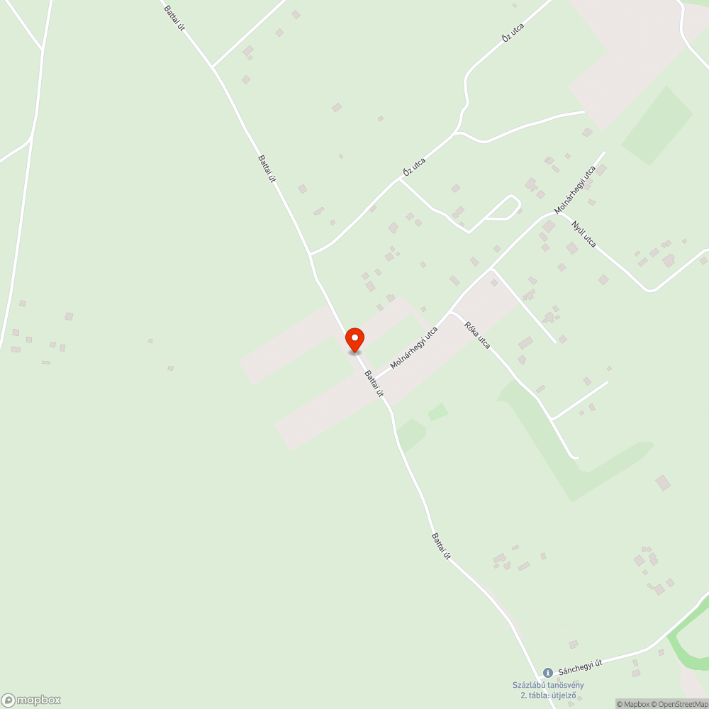 Battai u. Járhatatlan bejelentés helye