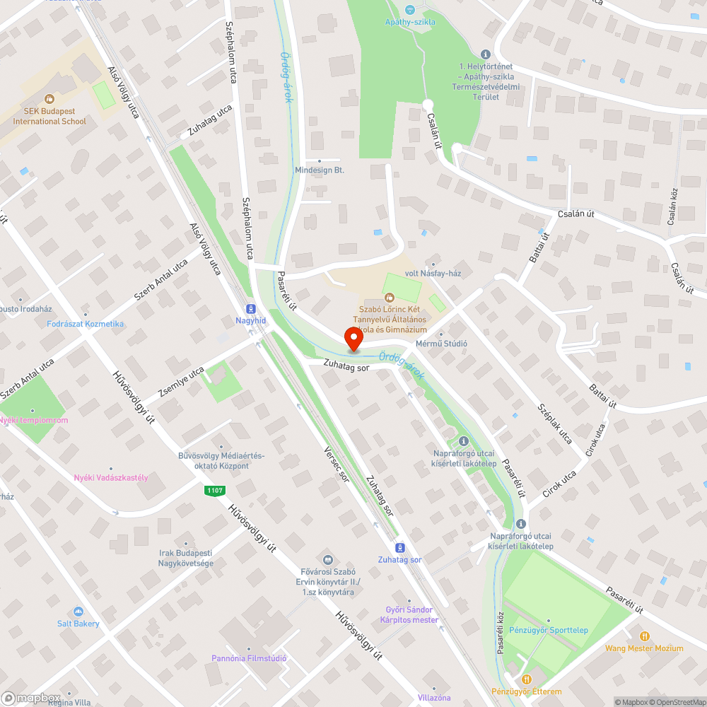 Évek óta elhanyagolt terület bejelentés helye