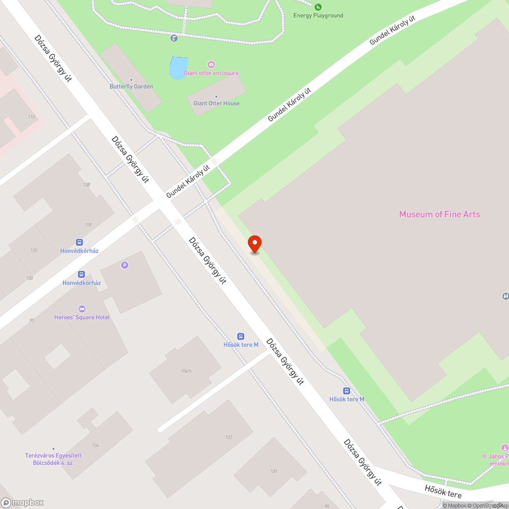 Kidőlt, ottfelejtett oszlop bejelentés helye