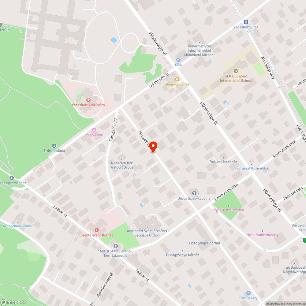 Járda eltorlaszolása bejelentés helye