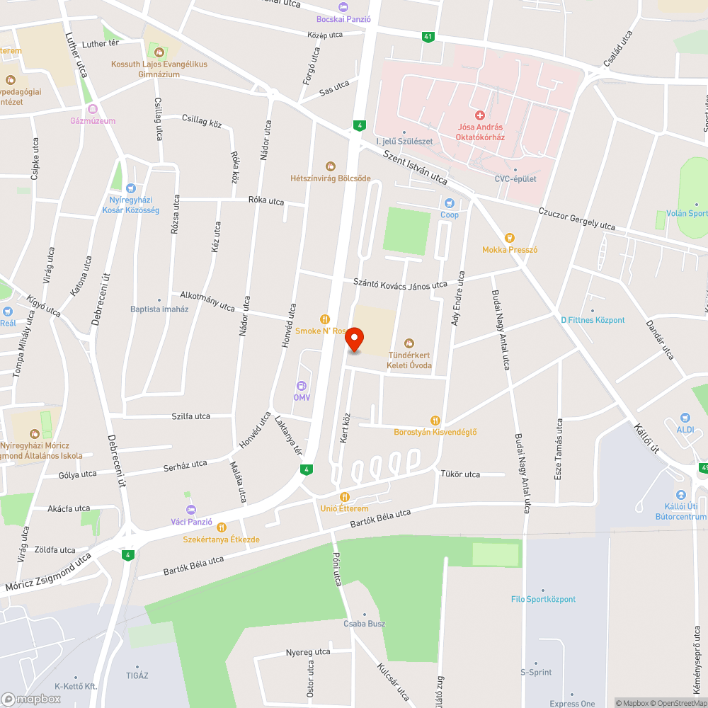 Gödrös, csúszós parkoló bejelentés helye