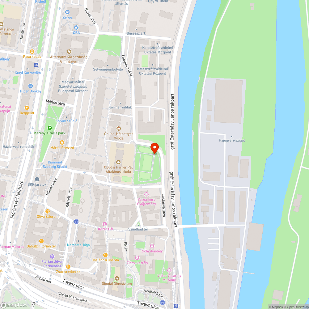 Vasdarab a parkban bejelentés helye