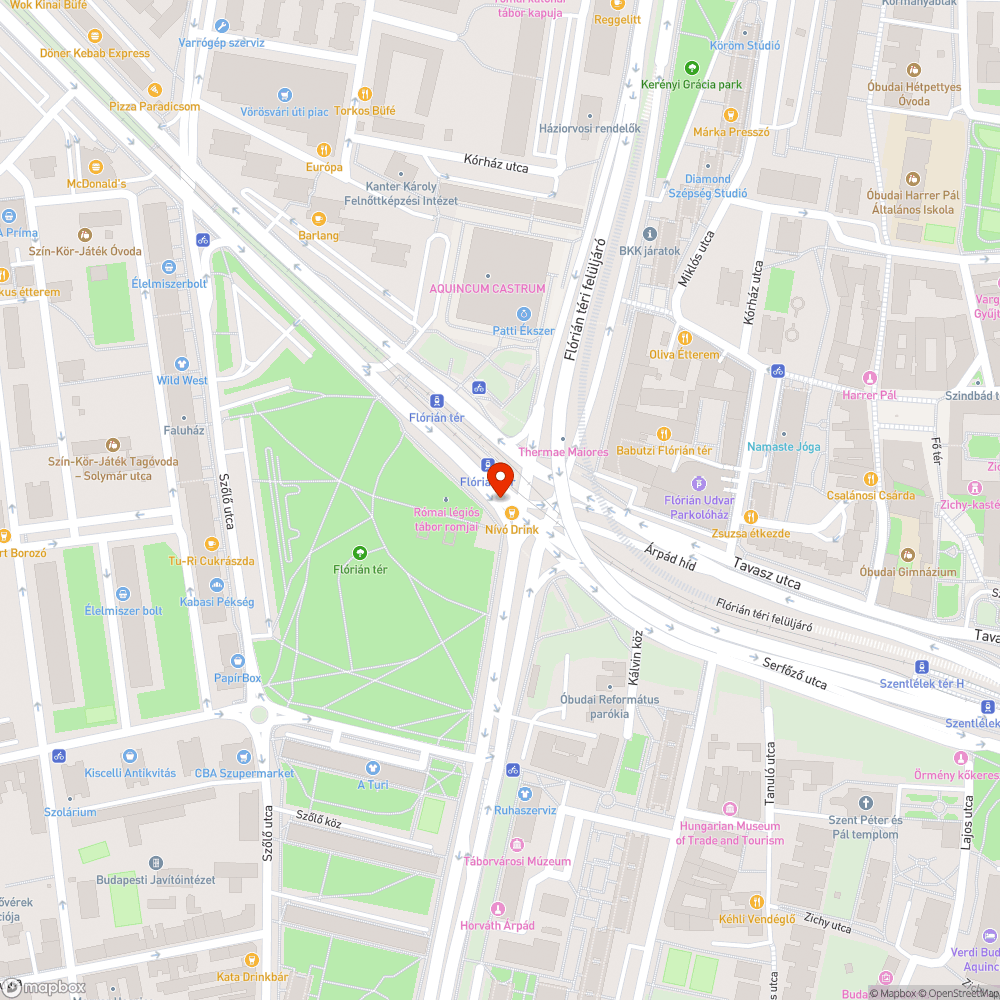 Alacsonyan lógó kábel bejelentés helye