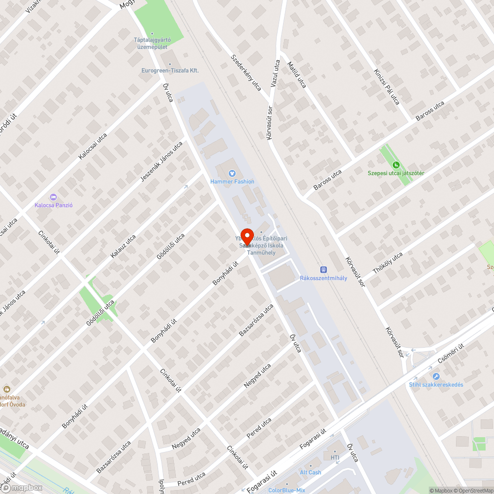 Kátyú bejelentése bejelentés helye