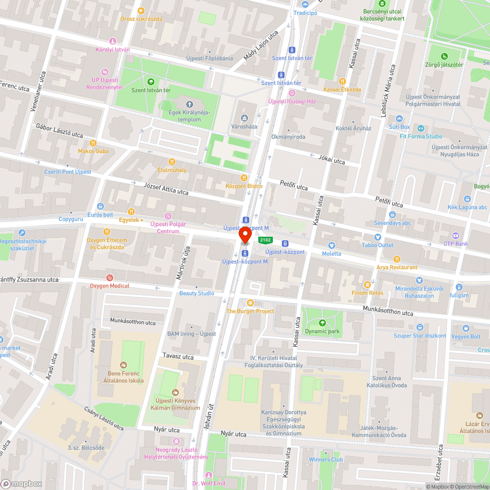 Zavaróan sárga lámpák bejelentés helye