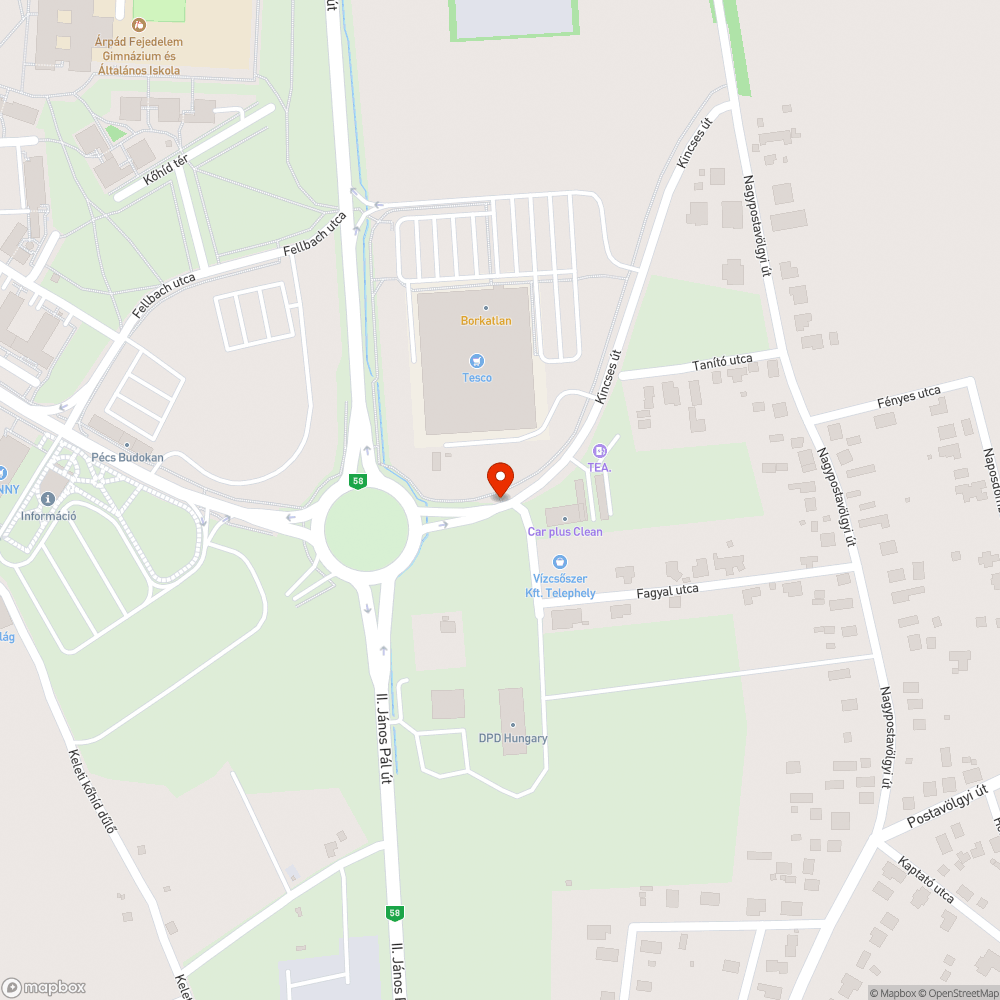 Rosszul kihelyezett sebességkorlátozó tábla bejelentés helye