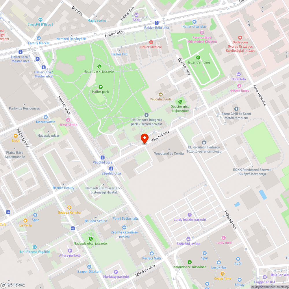 Zebra előtt kátyú bejelentés helye