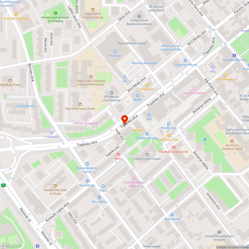 Lógó tábla bejelentés helye