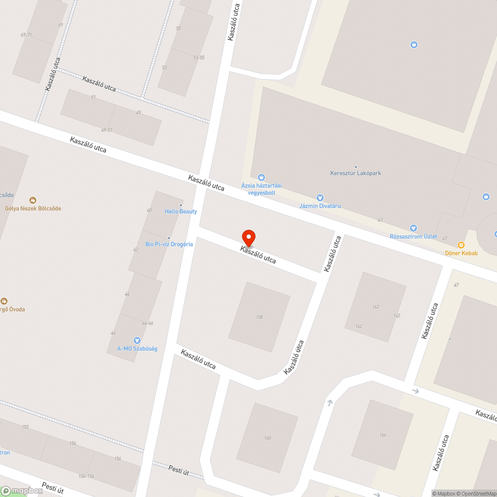 Egyre mélyebb kátyúk bejelentés helye