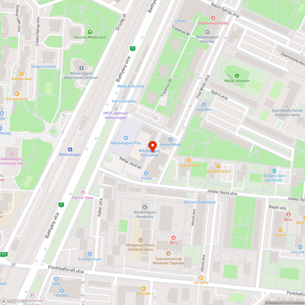 Nincs világítás a parkolóban bejelentés helye