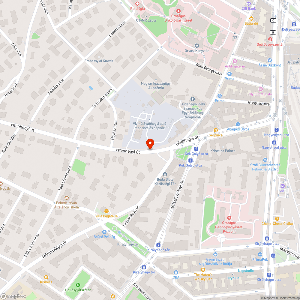 Elhagyott olasz rendszámú kocsi bejelentés helye