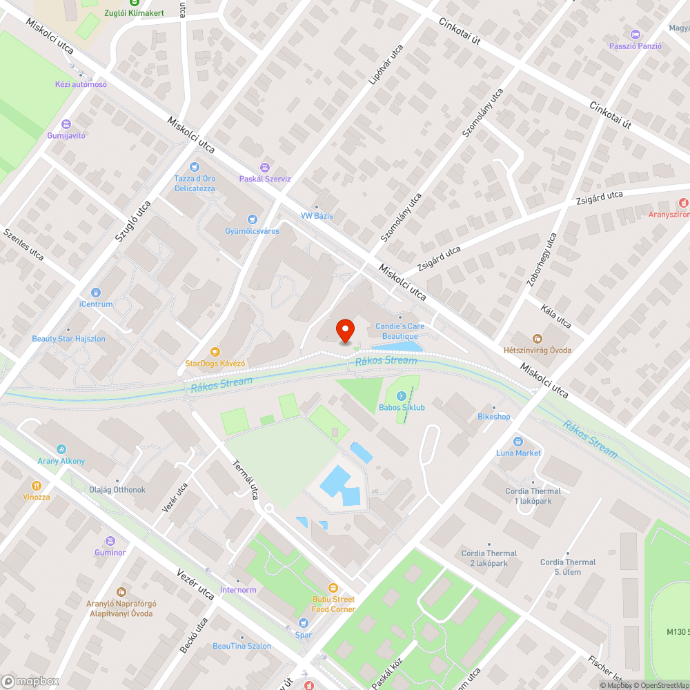 Nem működő közvilágítás bejelentés helye