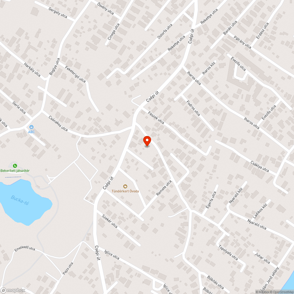 kátyú bejelentés helye