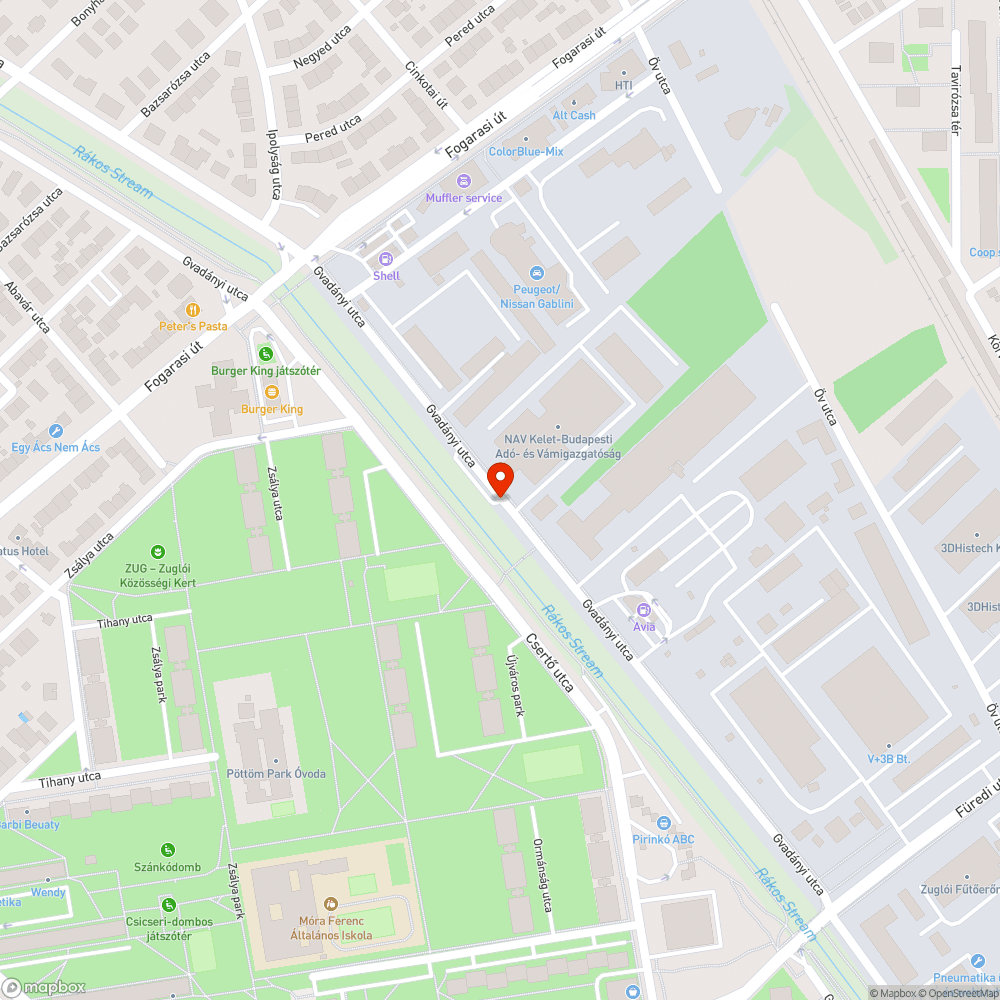 Kidobott matrac, eldőlt fémoszlop bejelentés helye