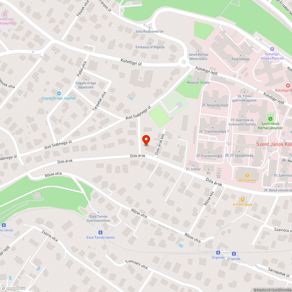 Xii. Józsa Béla köz, Több nagy kátyú, bejelentés helye