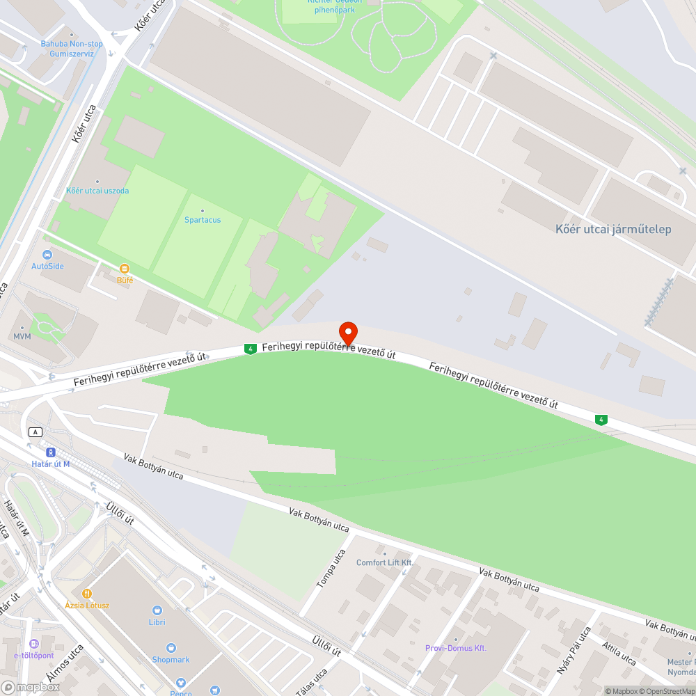 Szeméthegyek az út mellett bejelentés helye