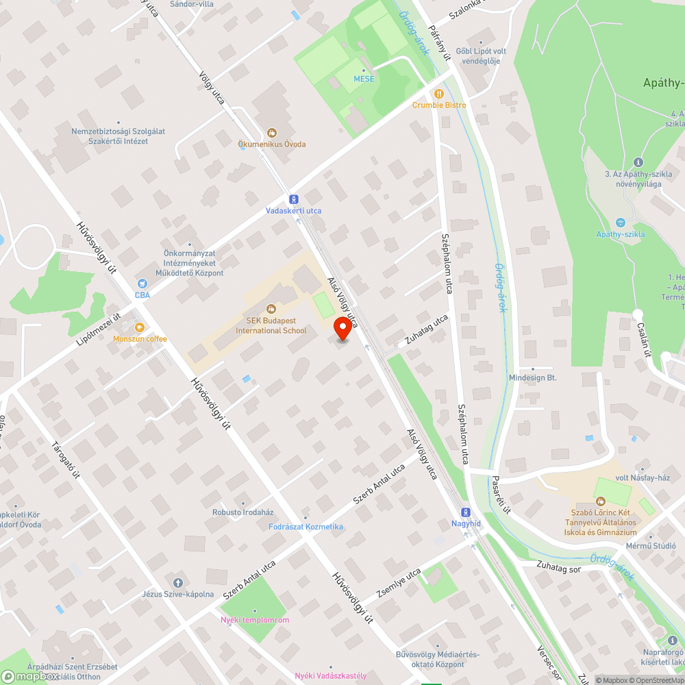 Veszélyes fa bejelentés helye