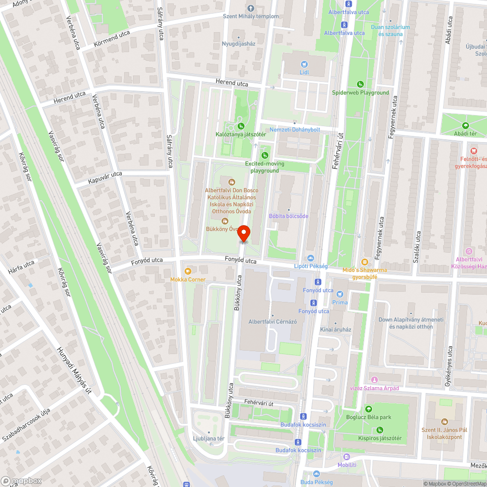 Tűzcsap bejelentés helye