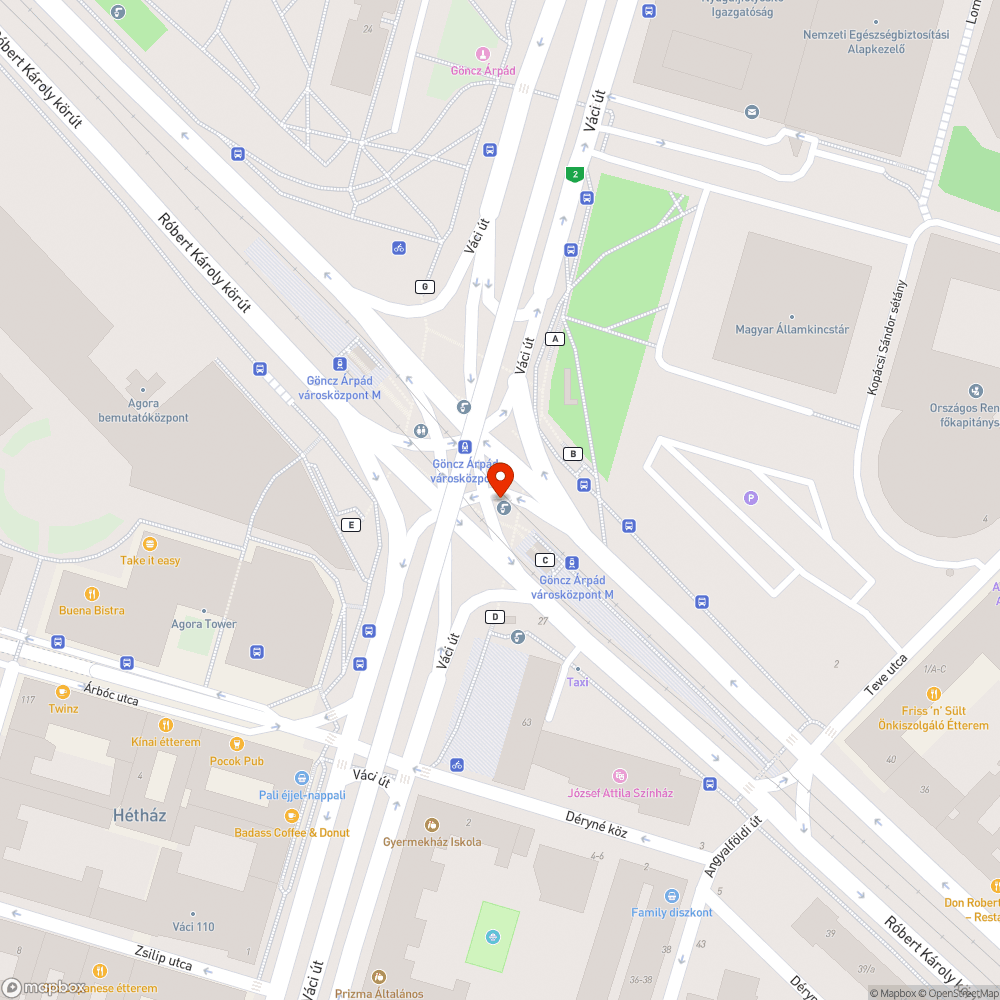 Hiányzó burkolat bejelentés helye