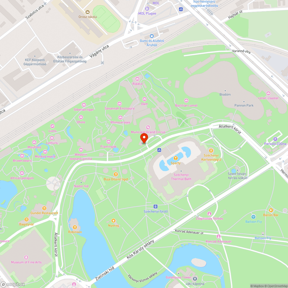 Nagy kátyú bejelentés helye