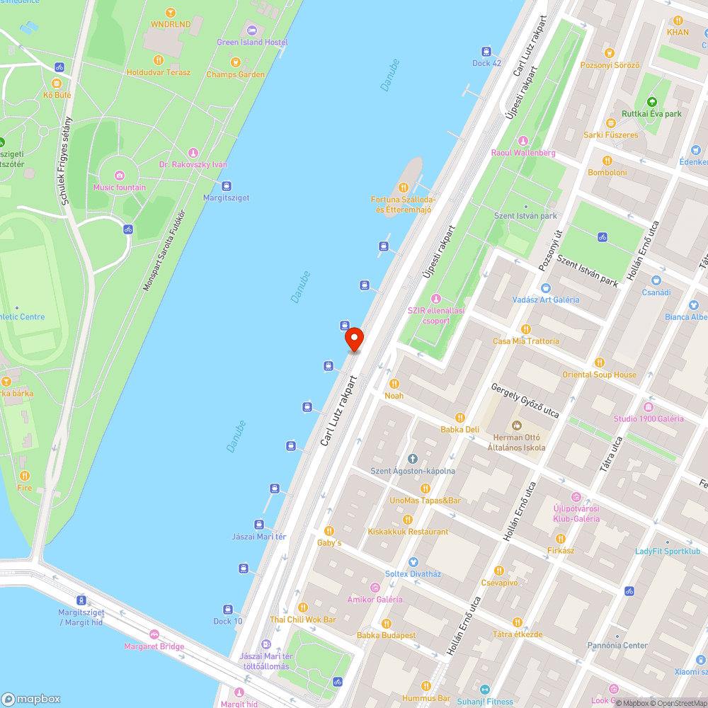 Carl Lutz rakpart még piszkos az árvíz után bejelentés helye