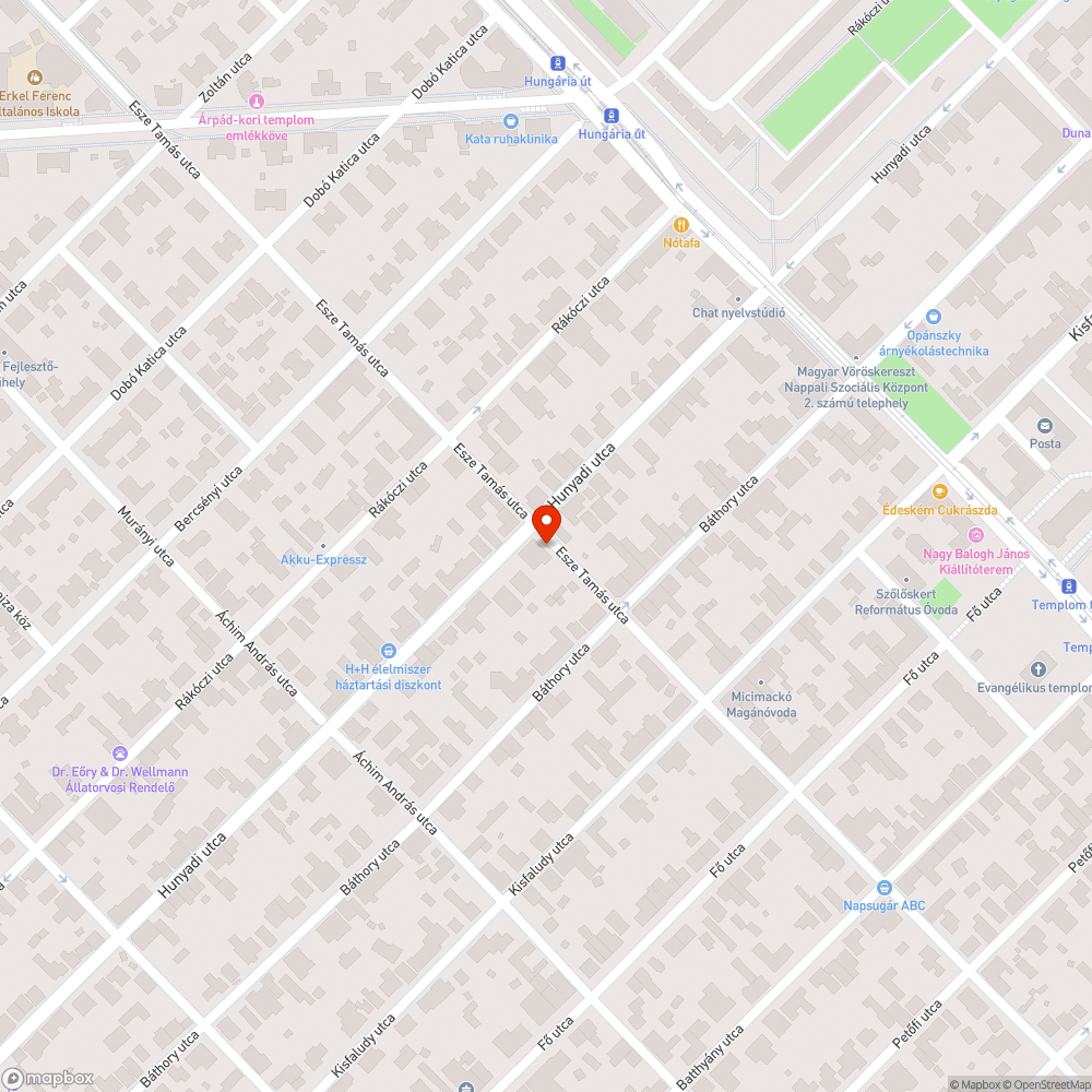 Közterületi szeméttárolás bejelentés helye