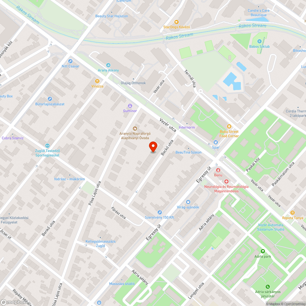 Lakókocsi tárolása közterületi parkolóhelyen bejelentés helye