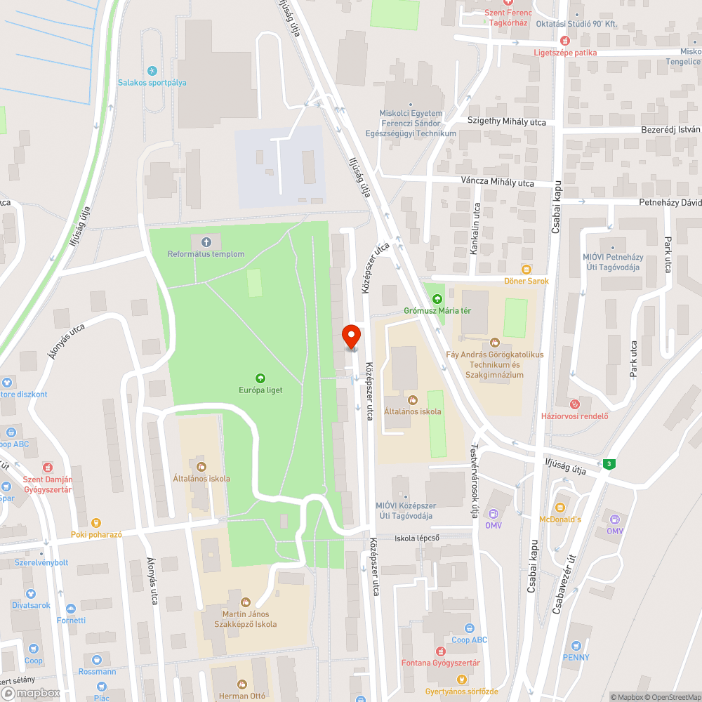 Nyár óta nem mozduló fekete autó bejelentés helye