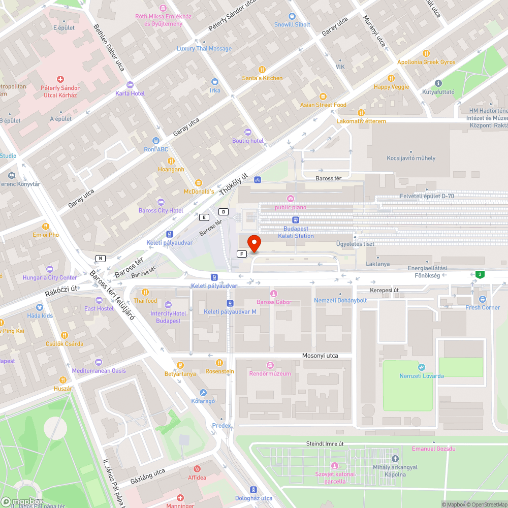 Mozog a lépcső bejelentés helye