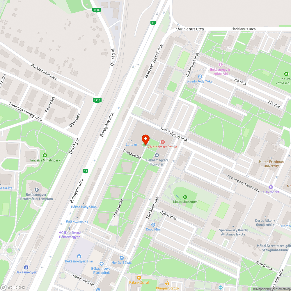 Nincsen közvilágítás a környéken bejelentés helye