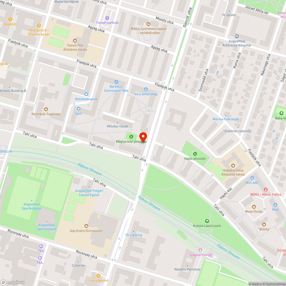 Hiba bejelentés helye