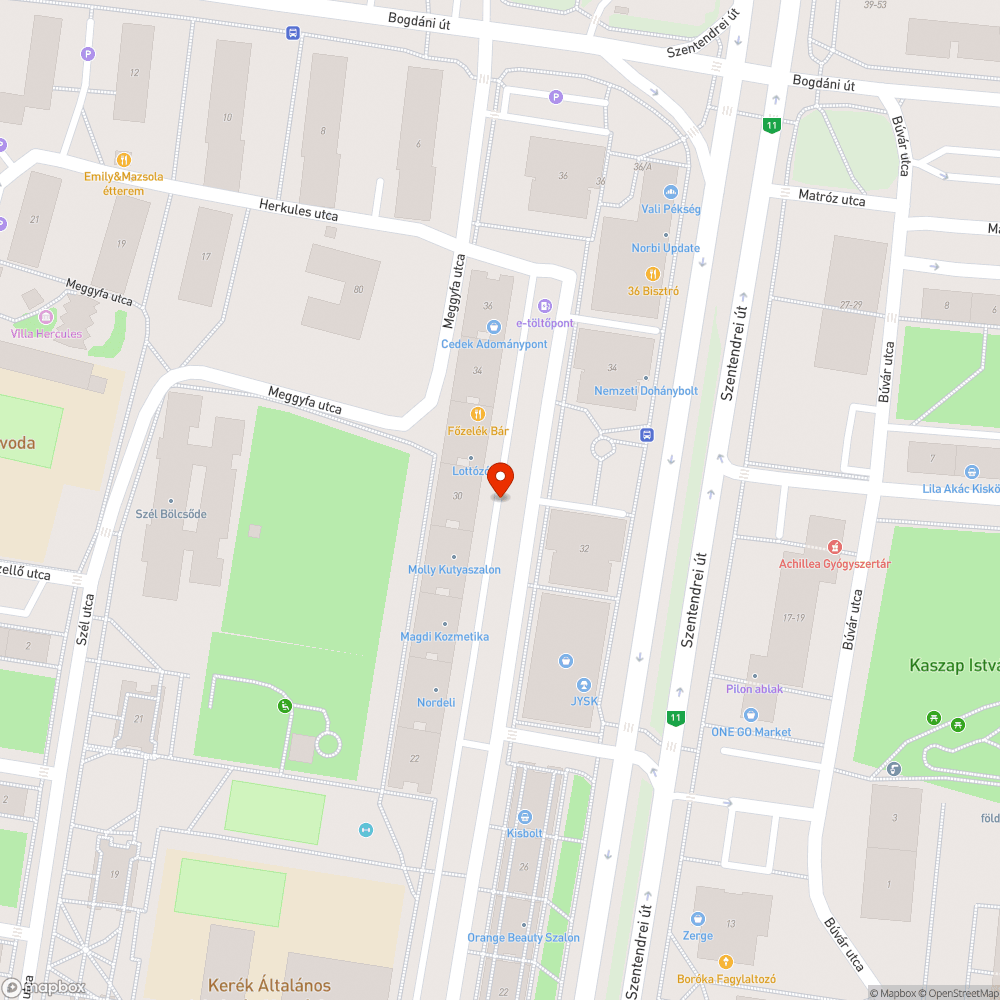 Száll a szemét az utcában bejelentés helye