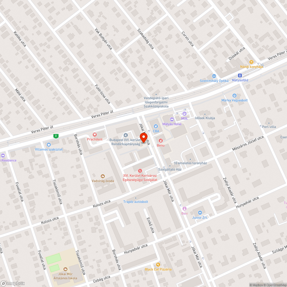 Vakító reflektorok bejelentés helye