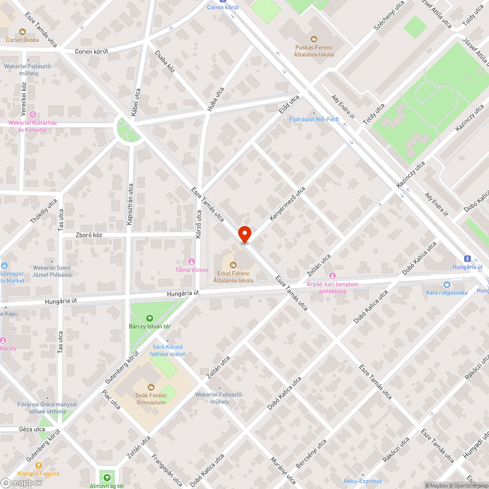 Megrongált tábla bejelentés helye