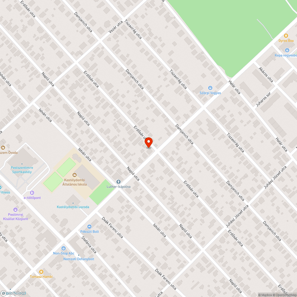 Hiányzó lámpatestek bejelentés helye