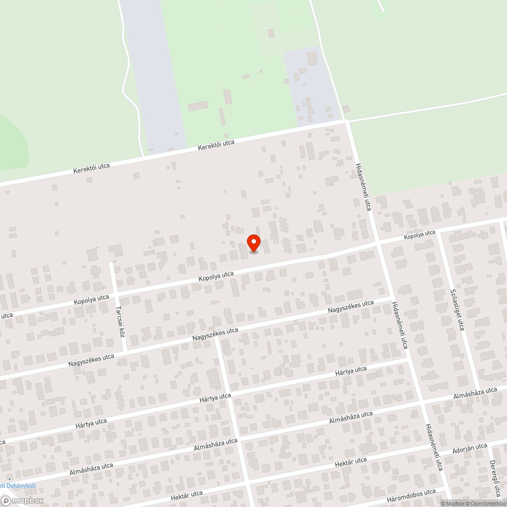 Kb. 1 hónapja utcán hagyott jármű bejelentés helye