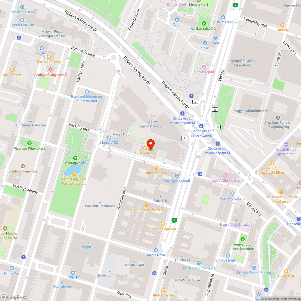 Megtévesztő aluljáró bejelentés helye