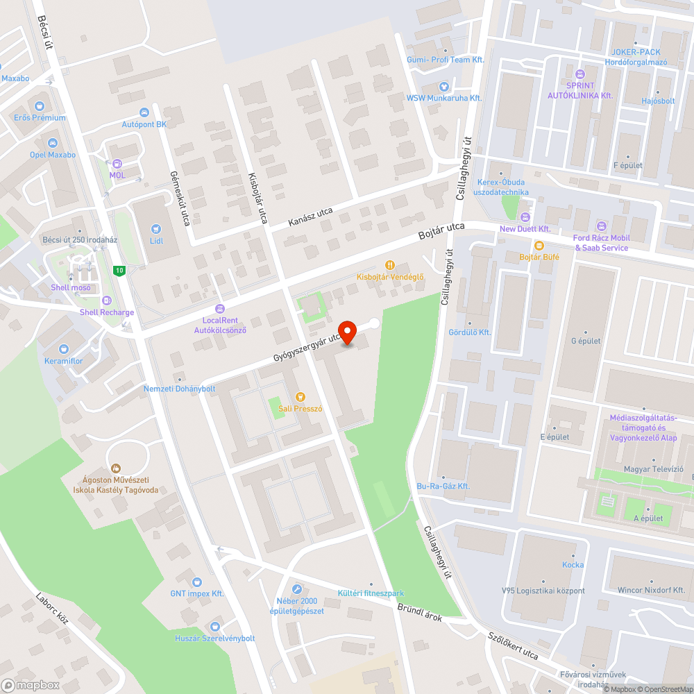 Letört ág bejelentés helye