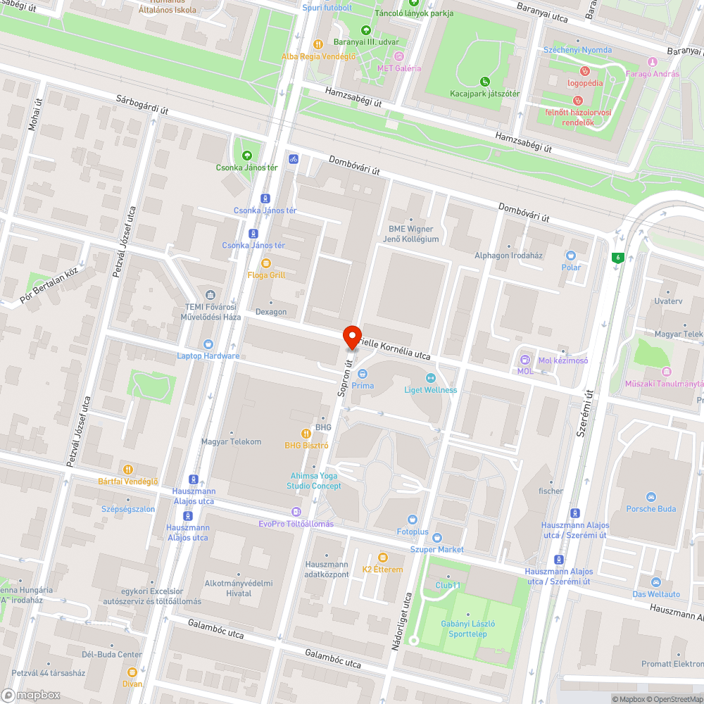 Lom bejelentés helye