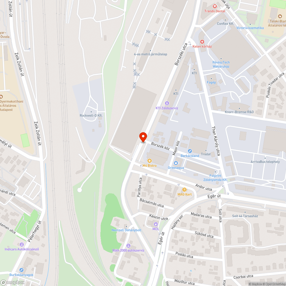 Elhagyott Mercedes bejelentés helye